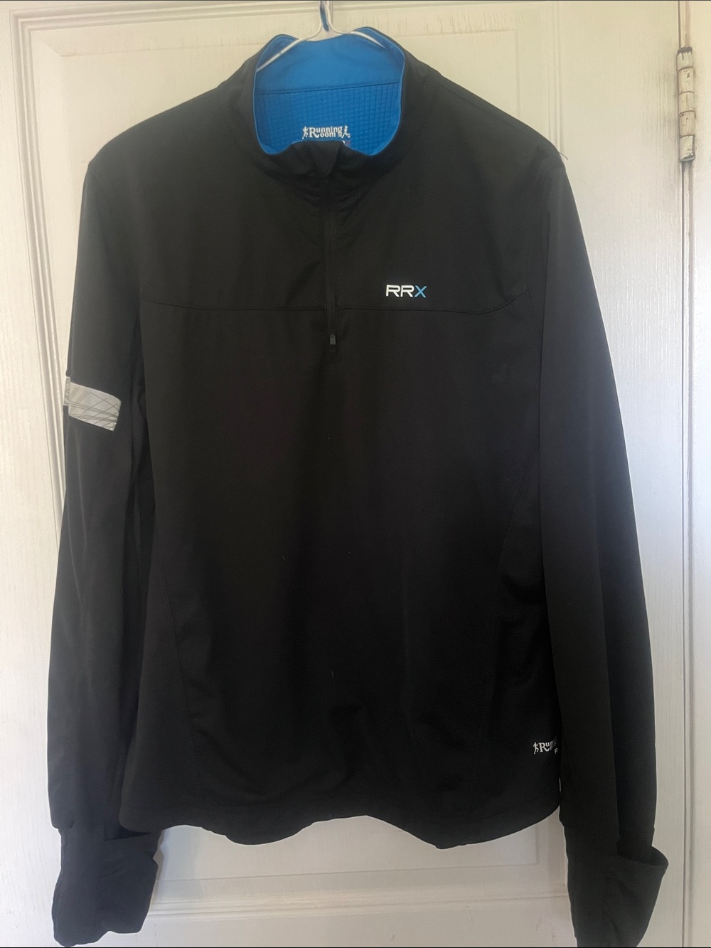 Running Room Lightweight Quarter-Zip Jacket With Reflective Stripe
